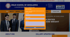 Desktop Screenshot of delhischoolofexcellence.com